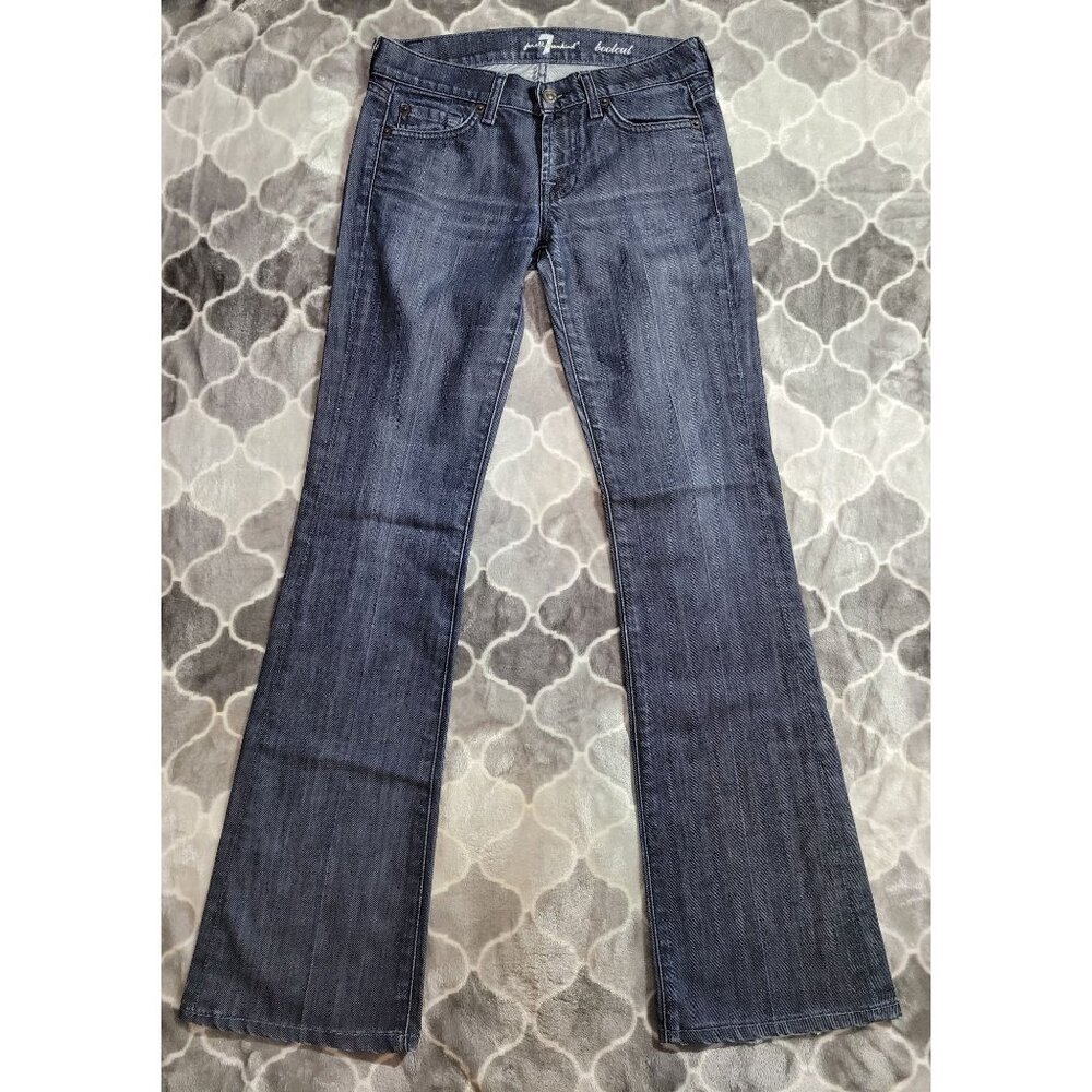 7 For All Mankind Womens Bootcut Jeans Sz 25